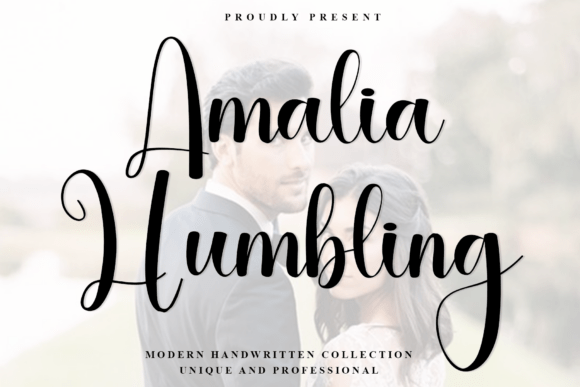 Amalia Humbling: The Elegant Script Typeface for Modern Brands
