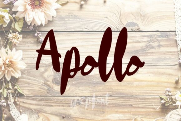 Apollo Script Font for Modern Web Design