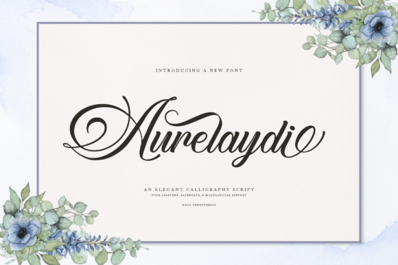 Aurelaydi Typeface for Elegant Branding