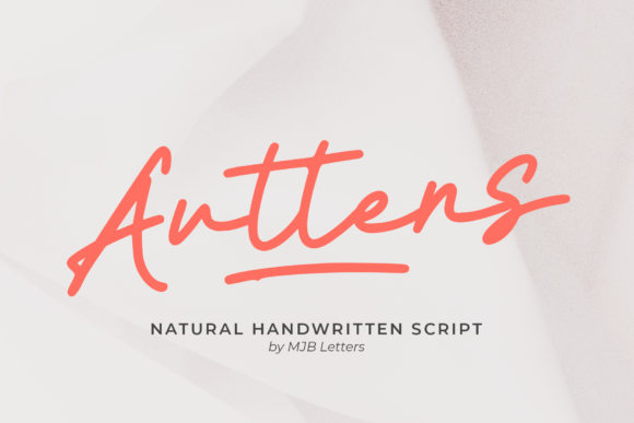 Auttens: A Natural Script Font for Web Design