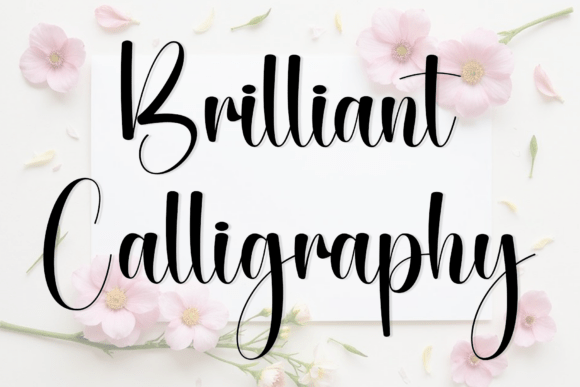 Brilliant Calligraph Font for Elegant Branding