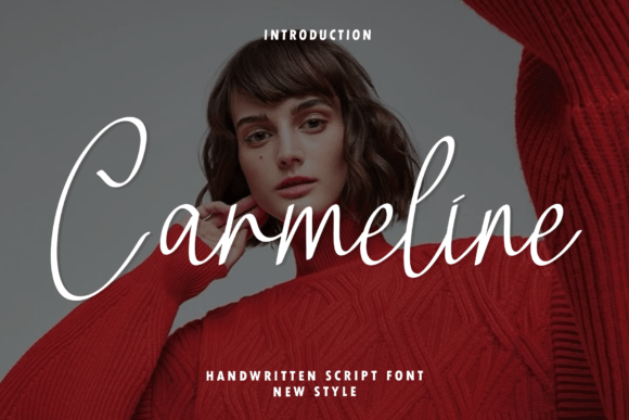 Carmeline: A Modern Script Font for Elegant Design