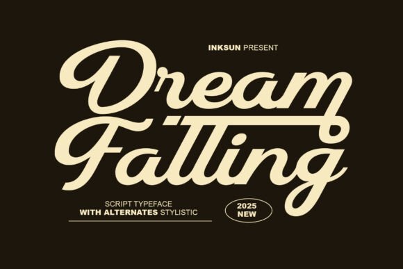 Dream Falling Typeface: A Bold Script Review