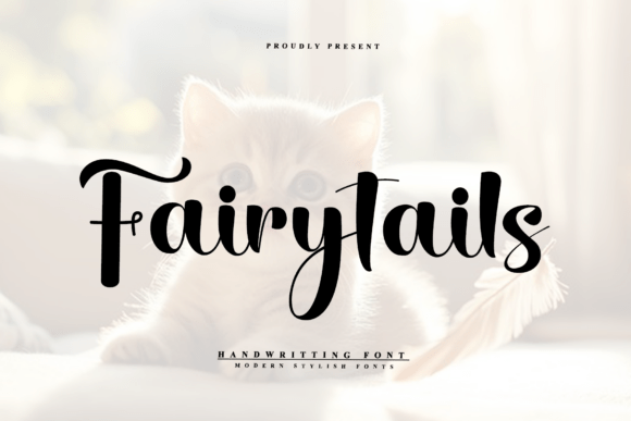 Fairytails: A Graceful Script Font for Editorial Design