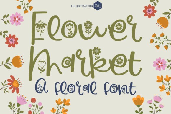 Flower Market Font: Elevating Small Business Branding