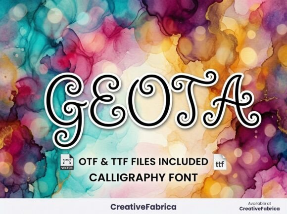 Geota Typeface for Modern Web Design