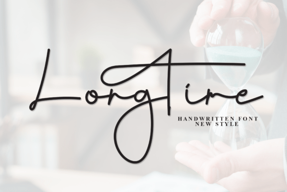 Longtime: A Sleek Script Font for Modern Web Design