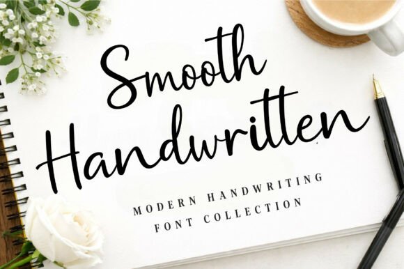 Smooth Handwritten Font for Authentic Branding
