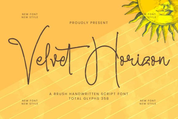 Velvet Horizon Typeface for Modern Branding